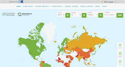 Desktop Screenshot of opendatabarometer.org